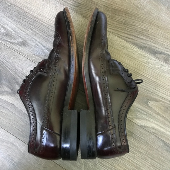 Hanover Brogue Lace-Up Wingtip Dress Shoes *READ* - Picture 6 of 8